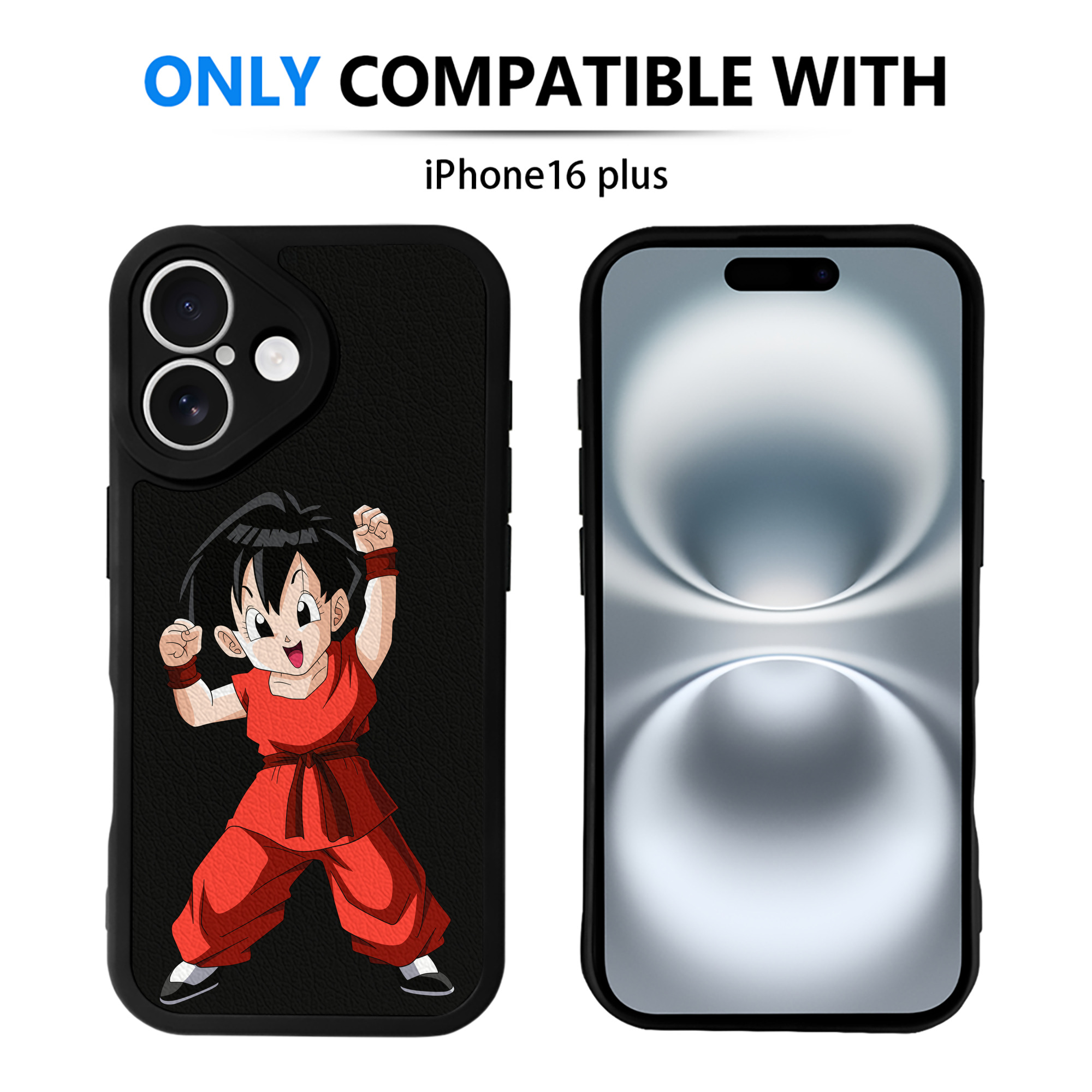 （画像用） ドラゴンボール パン DRAGON BALL Pan 【iPhone 16シリーズ対応】シリコンスマホケース（レザー調） 材質：シリコン